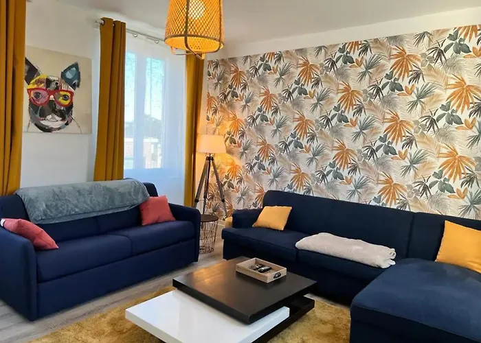 Homefleur - Maison 130m2 - 8 A 10 Pers - Jardin Дом отдыха