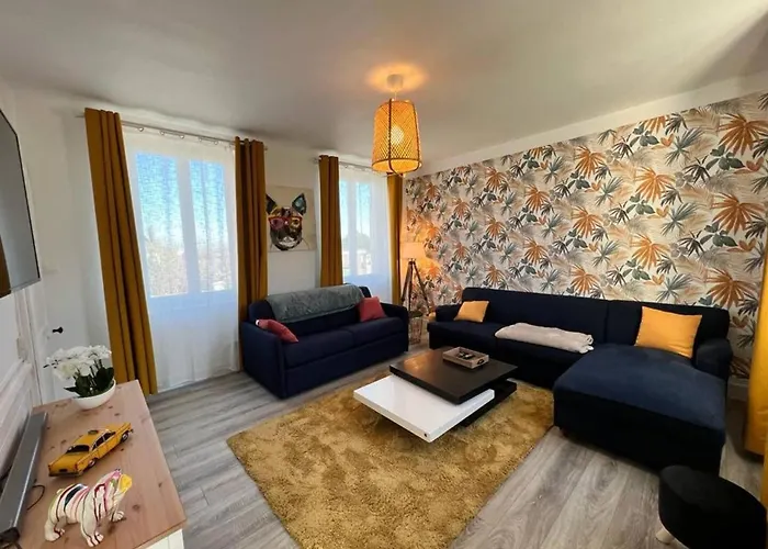 Homefleur - Maison 130m2 - 8 à 10 Pers - Jardin