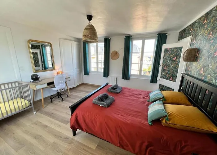 Homefleur - Maison 130m2 - 8 à 10 Pers - Jardin Casa de Férias Honfleur